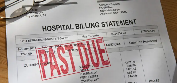 A bill that is past due